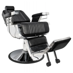 GABBIANO FOTEL BARBERSKI ROYAL CZARNY